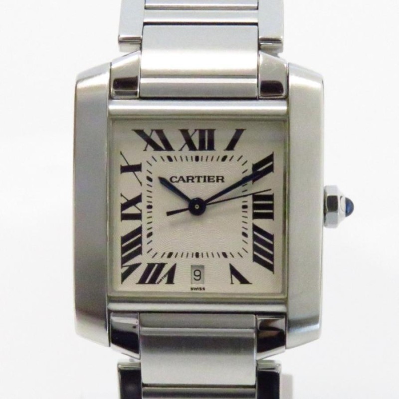 Th911511 カルティエ 腕時計 自動巻き SS タンクフランセーズ LM W51002Q3 メンズ CARTIER 良好・中古 |  LINEブランドカタログ