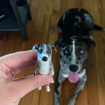 【客製化3D寵物紀念公仔】訂製手作似顏繪肖像狗狗貓咪毛小孩娃娃