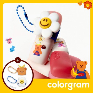 🐻【colorgram】Wiggle Wiggle 聯名裸色柔霧唇釉+鑰匙圈套組加贈卡套