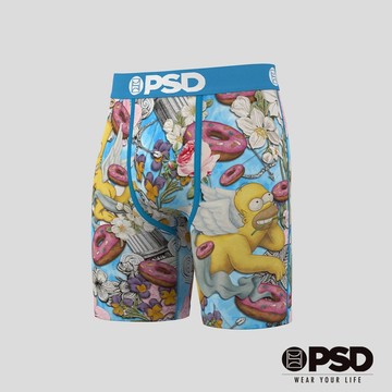 【PSD Underwear 官方旗艦店】THE SIMPSONS- 平口四角褲-愛神丘比森-藍色