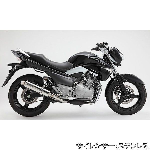 BEAMS BEAMS:ビームス R-EVO スリップオンマフラー サイレンサー：ステンレス GSR250 SUZUKI スズキ 通販  LINEポイント最大0.5%GET | LINEショッピング