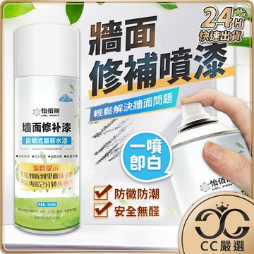 台灣現貨 牆面修補噴漆 450ML  牆面修補漆噴霧 壁癌噴漆 壁癌 牆壁 牆面翻新塗料 修補噴漆 修補漆  CC嚴選