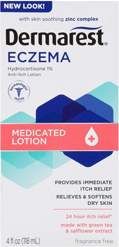 Dermarest Eczema Medicated Lotion Fragrance Free 4 fl oz
