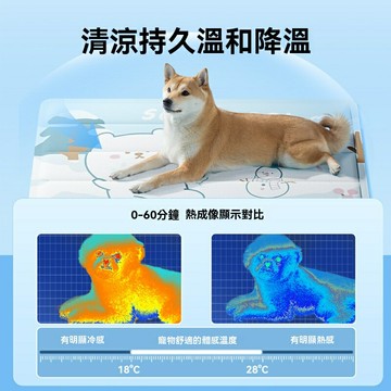 【強力降溫耐咬】寵物冰墊 狗窩 貓窩 涼蓆 睡墊 降溫墊 寵物墊 凝膠涼感 可拆洗 耐磨防抓 夏季寵物消暑必備