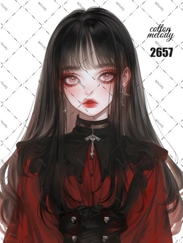 original sticker no.2657 人物貼紙 原創貼紙 原創人物貼紙 裝飾貼紙 cotton melody