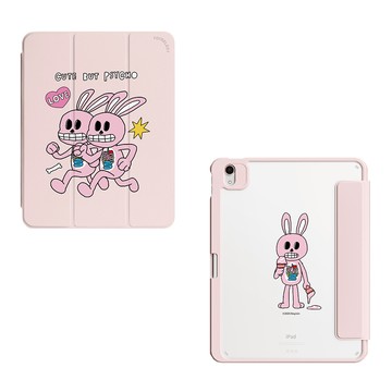【正版授權】Noyisin奔跑殭屍兔強悍磁吸iPad三折/Y折保護殼