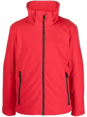 Rossignol - Versatile logo-patch padded jacket - men - Nylon/Elastane/Nylon - S - Red