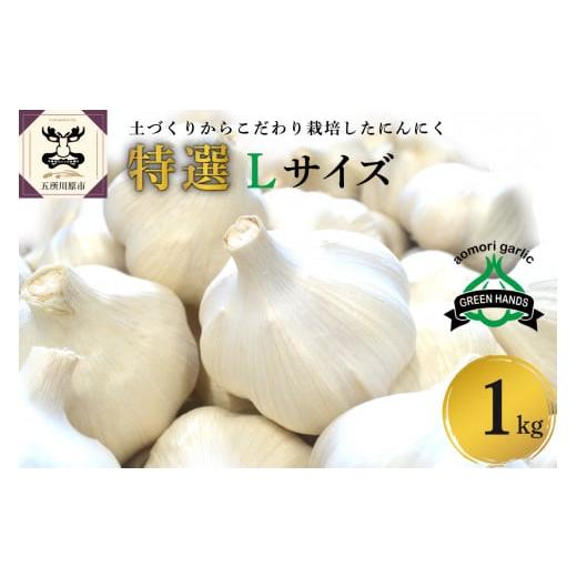 ふるさと納税 青森県 五所川原市  青森県産にんにく（特選品）Lサイズ1kg