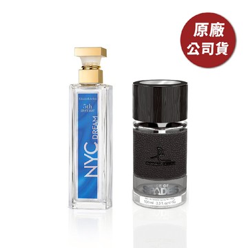 Elizabeth Arden 雅頓 第五大道紐約夢淡香精 75ML+杜拜多多香選 衝動男性淡香水 100ML (原廠公司貨)