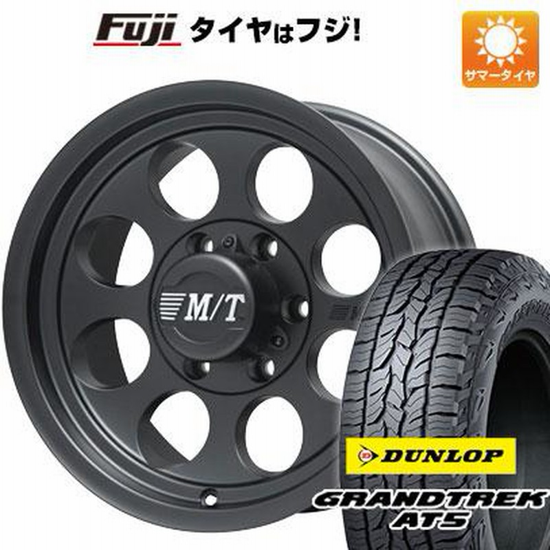 新品国産6穴139.7車】 夏タイヤ ホイール4本セット 265/70R15 ダンロップ グラントレック AT5 ミッキートンプソン クラシック3  15インチ | LINEブランドカタログ