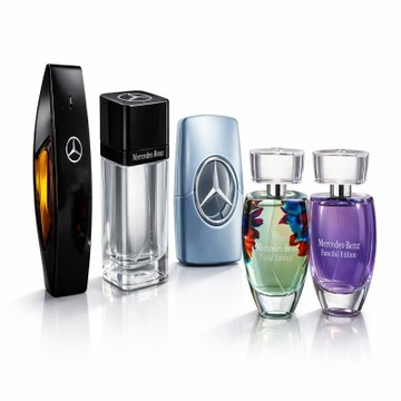Mercedes Benz 賓士  綠意花境/霓戀女性淡香水 90ML/尊爵非凡/闇黑騎士/天空藍調男性淡香水 100ML-多款供選