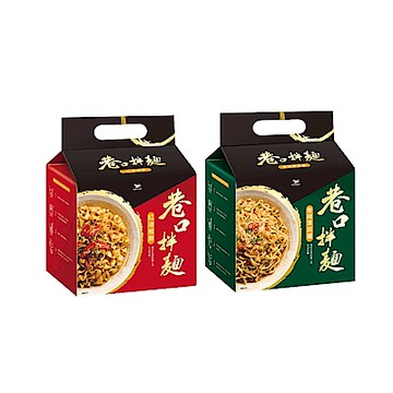 統一 巷口拌麵紅油椒麻四合一袋/香辣厚麻醬四合一袋