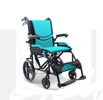 【 iCARE輪椅】 輕量收折型照護輪椅 IC-510重量僅10.6KG