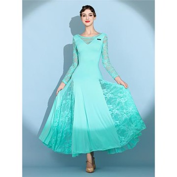 以琳飛兒 摩登舞裙連衣裙套裝S9010華爾茲舞交誼舞探戈 國標舞服