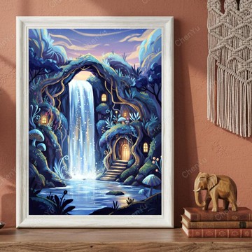 💎台灣製造💎盒裝💎 DIY鑽石貼畫 5D鑽石畫 黏鑽畫 大幅 立體貼鑽畫禮物 鑽貼畫 手工點鑽畫 水鑽 滿鑽 手作