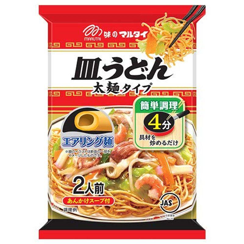 マルタイ 太麺皿うどん 151g×12個