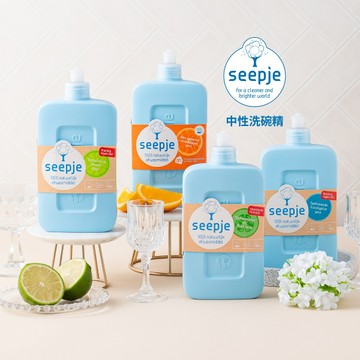 荷蘭 SEEPJE 喜雅 無患子洗碗精 500ML - 黃瓜&蘆薈