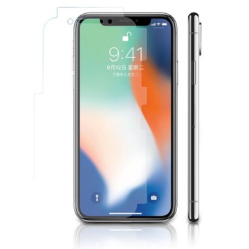 (台灣製)【o-one】大螢膜PRO Apple iPhoneX/XS共用版 全膠螢幕保護貼 背面保護貼 手機保護貼