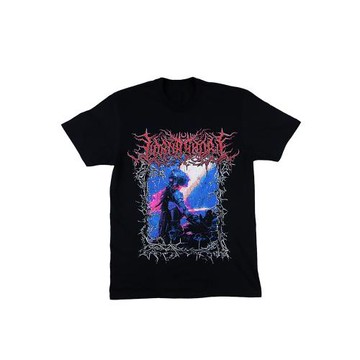 LORNA SHORE羅娜海岸樂隊哥特金屬核暗黑搖滾美式寬松直噴男女T恤