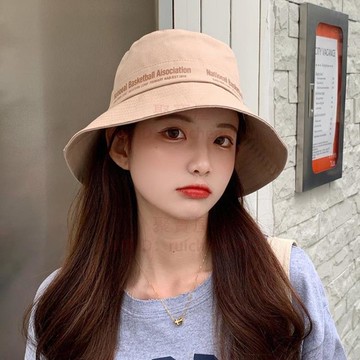 帽子女時尚百搭夏季漁夫帽 女早春潮流遮陽防曬盆帽【聚寶屋】