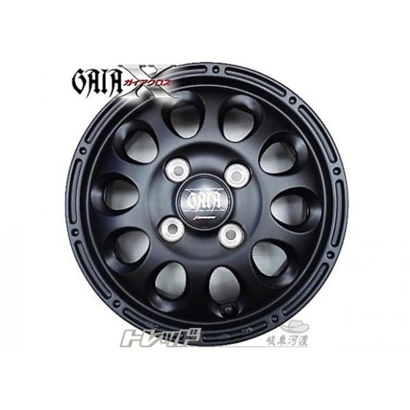 12インチ 軽トラ 軽バン 新品 サマータイヤホイール GAIAX ガイアクロス 4J ナンカン FT-9 M/T 145/80R12 80/78N  組込済 4本SET | LINEブランドカタログ