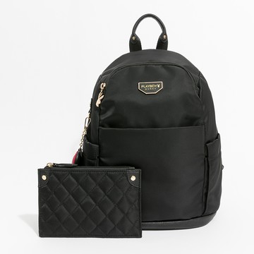 PLAYBOY - 後背包  Stance系列 - 黑色