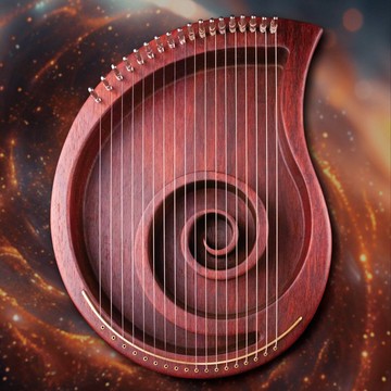 18弦宇宙訊息 里拉琴 宇宙能量 冥想 靜心 療癒 手工琴 音樂治療