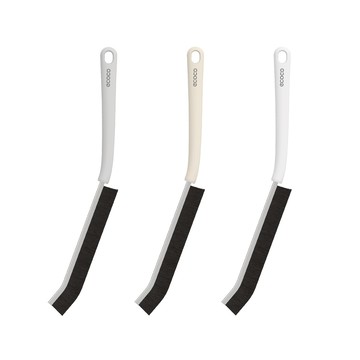 【ECOCO】意可可簡約縫隙刷 多功能 長柄 縫隙刷 無死角 浴室 衛生間用 刷瓷磚 縫隙 硬毛 清潔刷