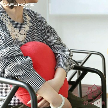 圓形抱枕靠墊居家客廳沙發墊背【櫻田川島】