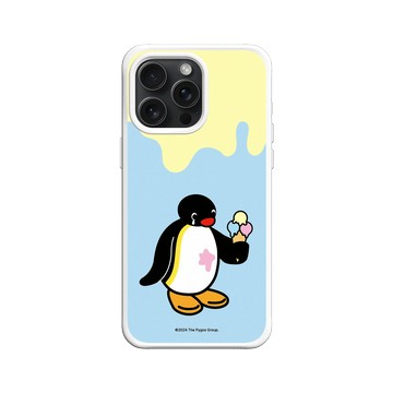 iPhone 15 Pro Max SolidX 白 - Pingu 企鵝家族 - Pingu - 我的冰淇淋