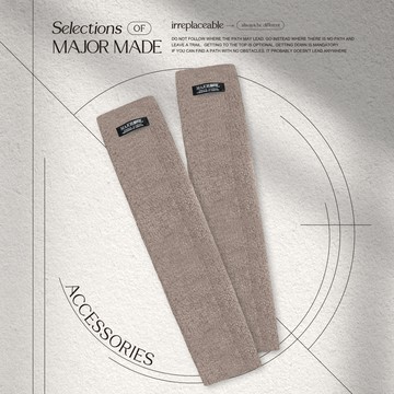 百搭厚實針織襪套