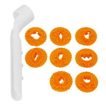 EXCELSA Sweet印章翻糖壓模 9件壓器  花卉  1組