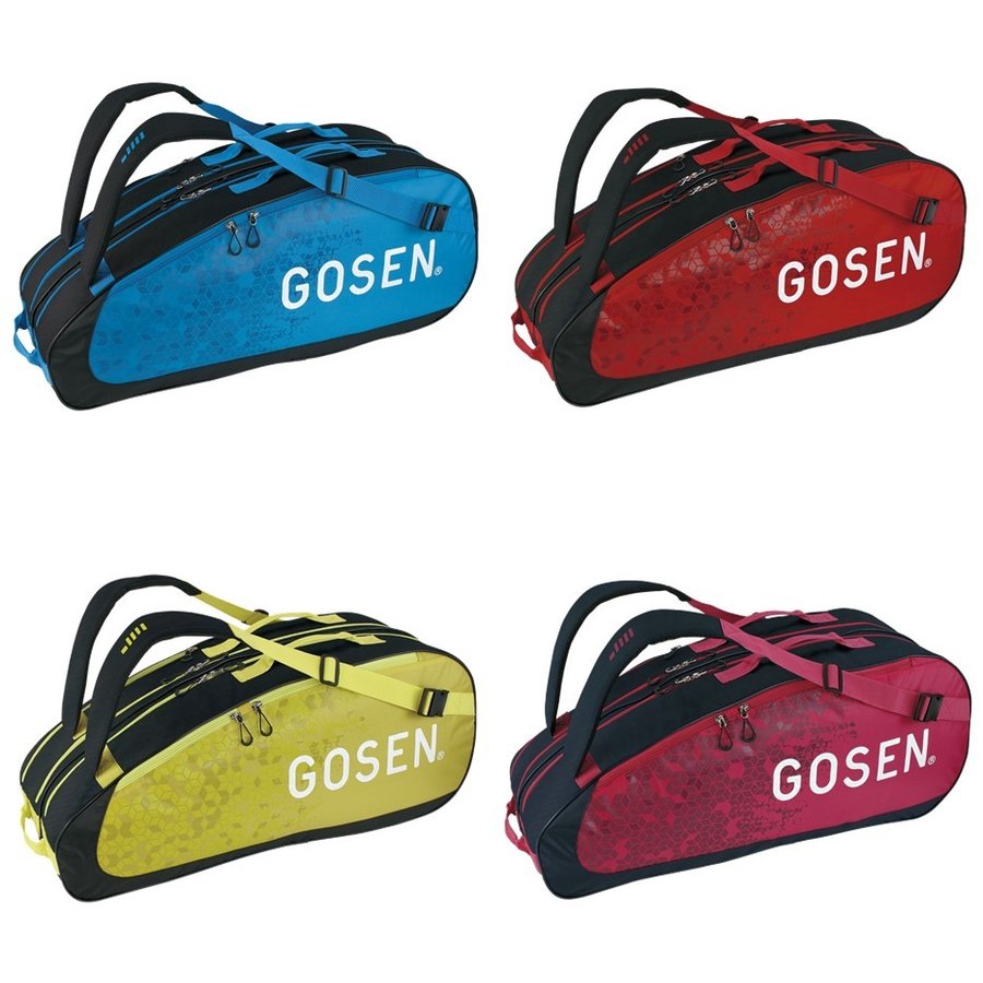 GOSEN ラケットバッグ赤色 中古品