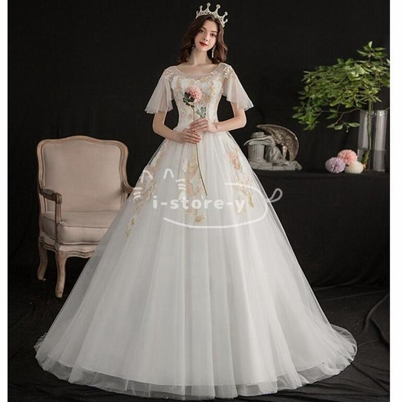 ウェディングドレス aラインドレス 袖あり 安い 花嫁 ロングドレス 披露宴 トレーン 二次会 結婚式 wedding dress 白 羽織って紗 通販 LINEポイント最大0.5%GET | LINEショッピング ウェディングドレス aラインドレス 袖あり 安い 花嫁 ロングドレス 披露宴 トレーン 二次会 結婚式 wedding dress 白 羽織って紗 通販 LINEポイント最大0.5%GET | LINEショッピング