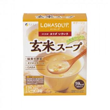 ファイン LOHASOUP(ロハスープ) 玄米スープ 180g(15g×12袋) |b03