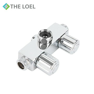 THE LOEL 蓮蓬頭轉接頭(1轉2)&支架/蓮蓬頭分水器