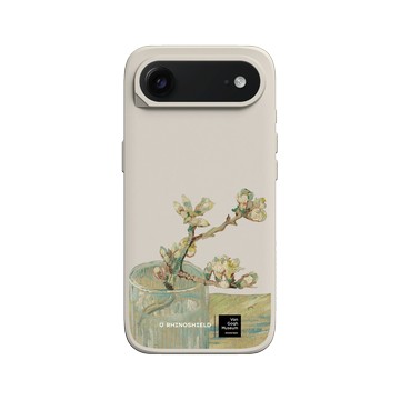 iPhone Air SolidX 貝殼灰 - Van Gogh Museum - 玻璃杯中盛開的杏花