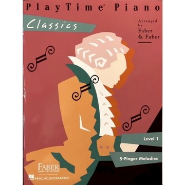 【凱翊 | HL】芬貝爾 鋼琴教程 古典鋼琴 1級 PLAYTIME PIANO CLASSICS LEVEL 1