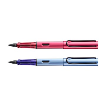 LAMY AL-STAR 恆星系列 鋼筆 2024 冰霜藍/火紅色 E1/D9