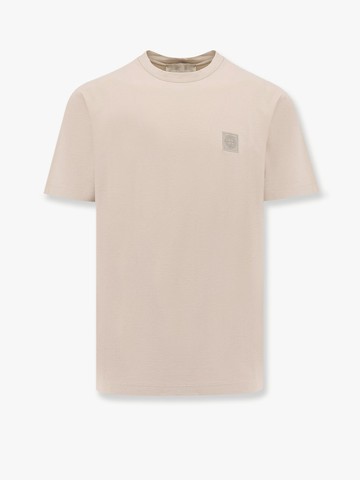 Cotton t-shirt with logo - STONE ISLAND - gender_Man