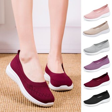 【LN】★快速穿脫舒適奶奶鞋(女鞋/休閒鞋/網鞋/透氣)