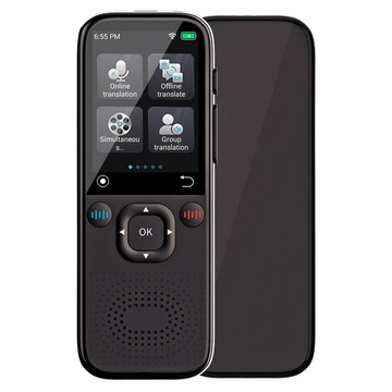 源頭工廠大屏智能語音翻譯機多國翻譯拍照142種語言跨境商務旅游【Snowbelle優選】