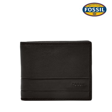 【FOSSIL】Lufkin 真皮兩折皮夾 (多色可選)
