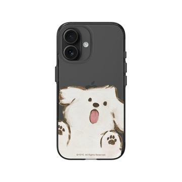 iPhone 16 Clear (相機按鈕) 酷墨灰 - YEYE - 溢出的喜悅