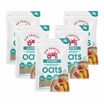 澳洲Red Tractor紅色拖拉機- 大豆蛋白燕麥片(750gx5包/箱)