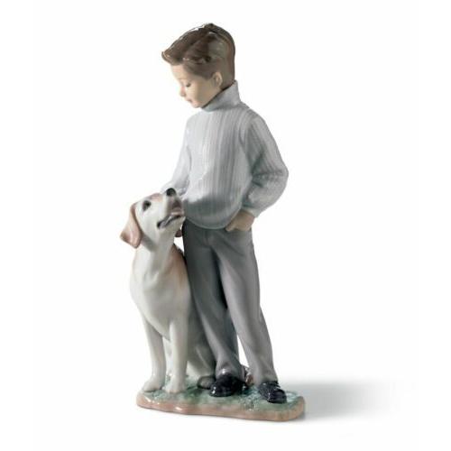 リヤドロ Lladro My Loyal Friend Dog Figurine 6902