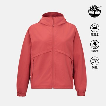 Timberland 女款淺紅色防曬防風外套|A5PHP872