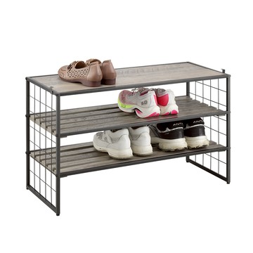 亞德置物收納木層板鞋架-單入(DIY鞋架)