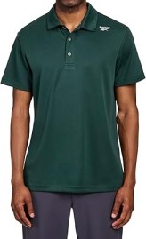 Reebok 男棉質針織Polo