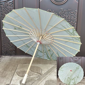 【叮噹】古風油紙傘 防雨防晒 吊頂裝飾傘 學生中國風 復古風 舞蹈傘 旗袍花傘 油紙傘 傘